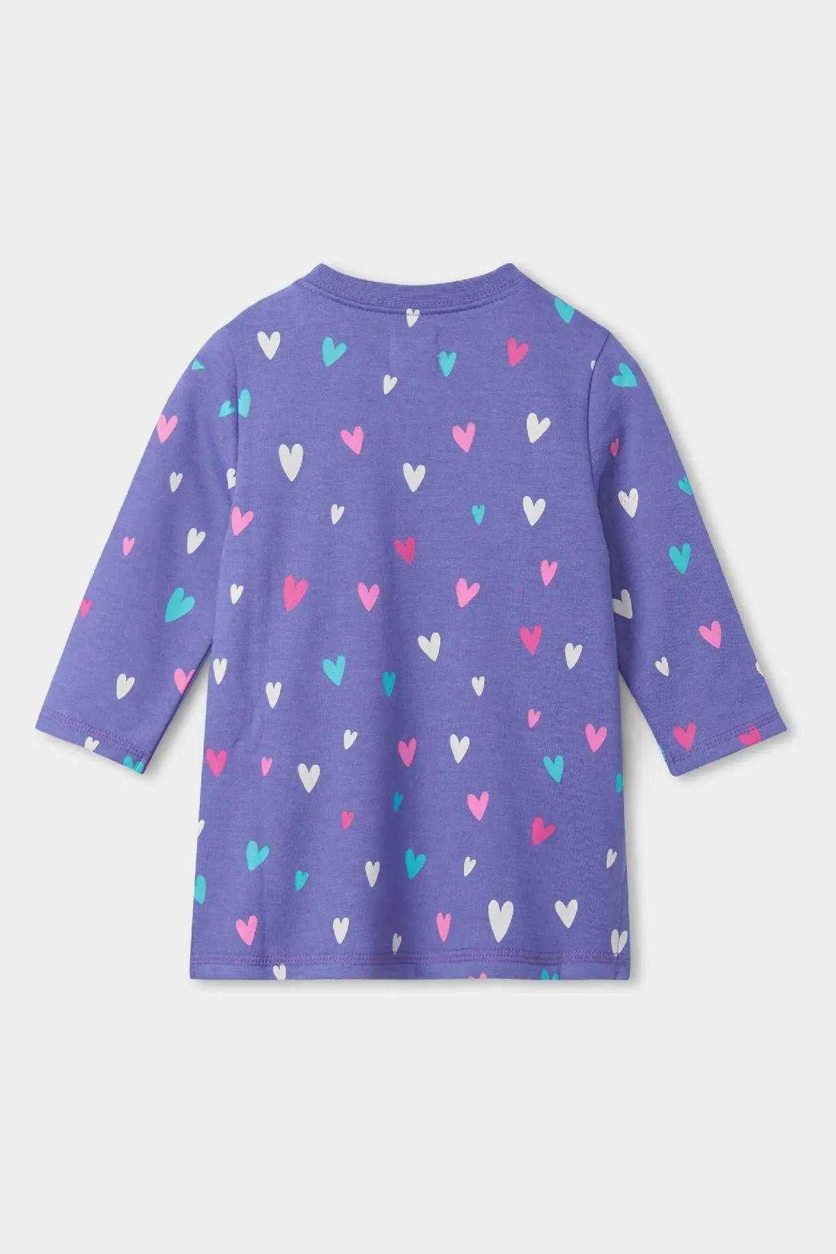 Baby Girl Dress Hatley Confetti Hearts - Iris