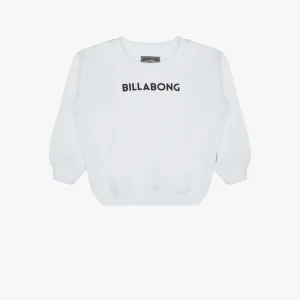 Billabong Boys Dancer Crew Pull Over Sweater Salt Crystal