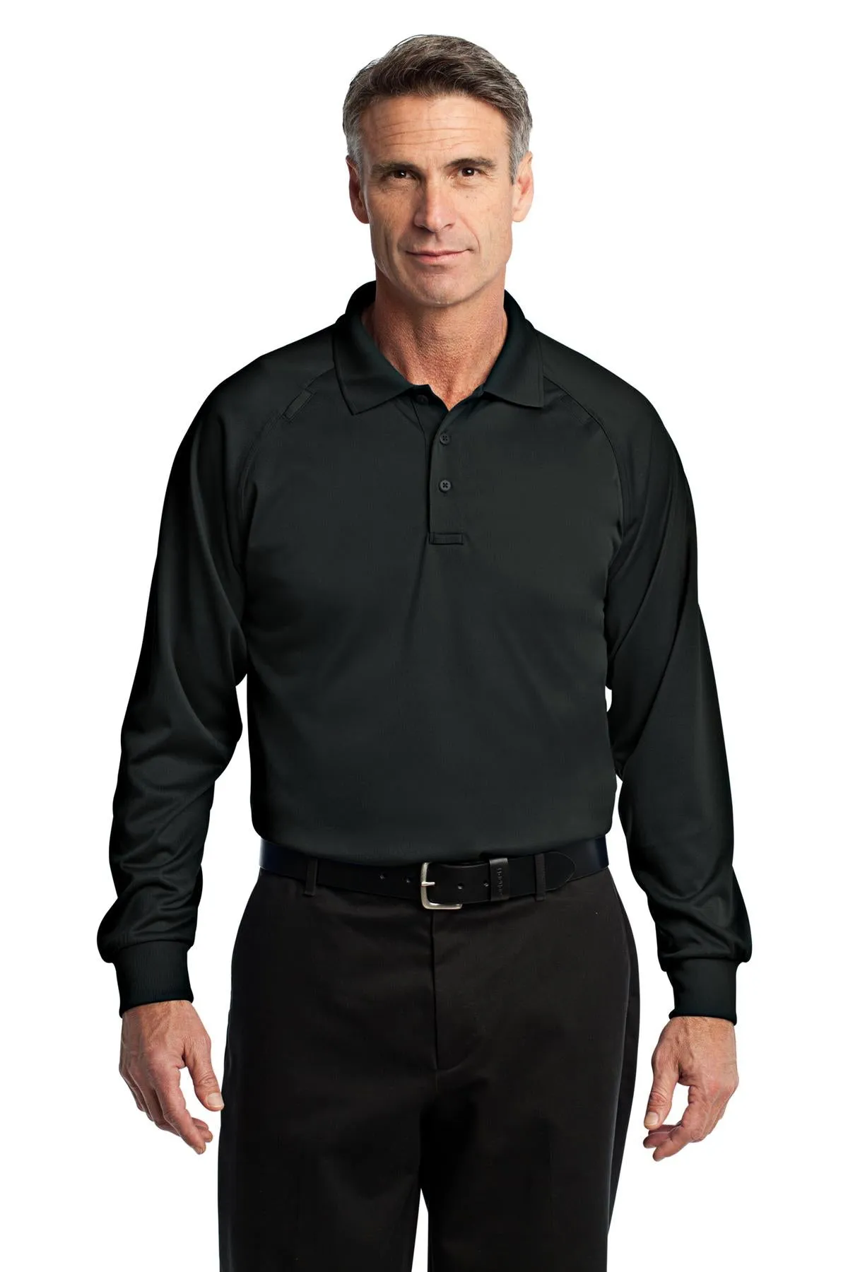 CornerStone® - Select Long Sleeve Snag-Proof Tactical Polo. CS410LS