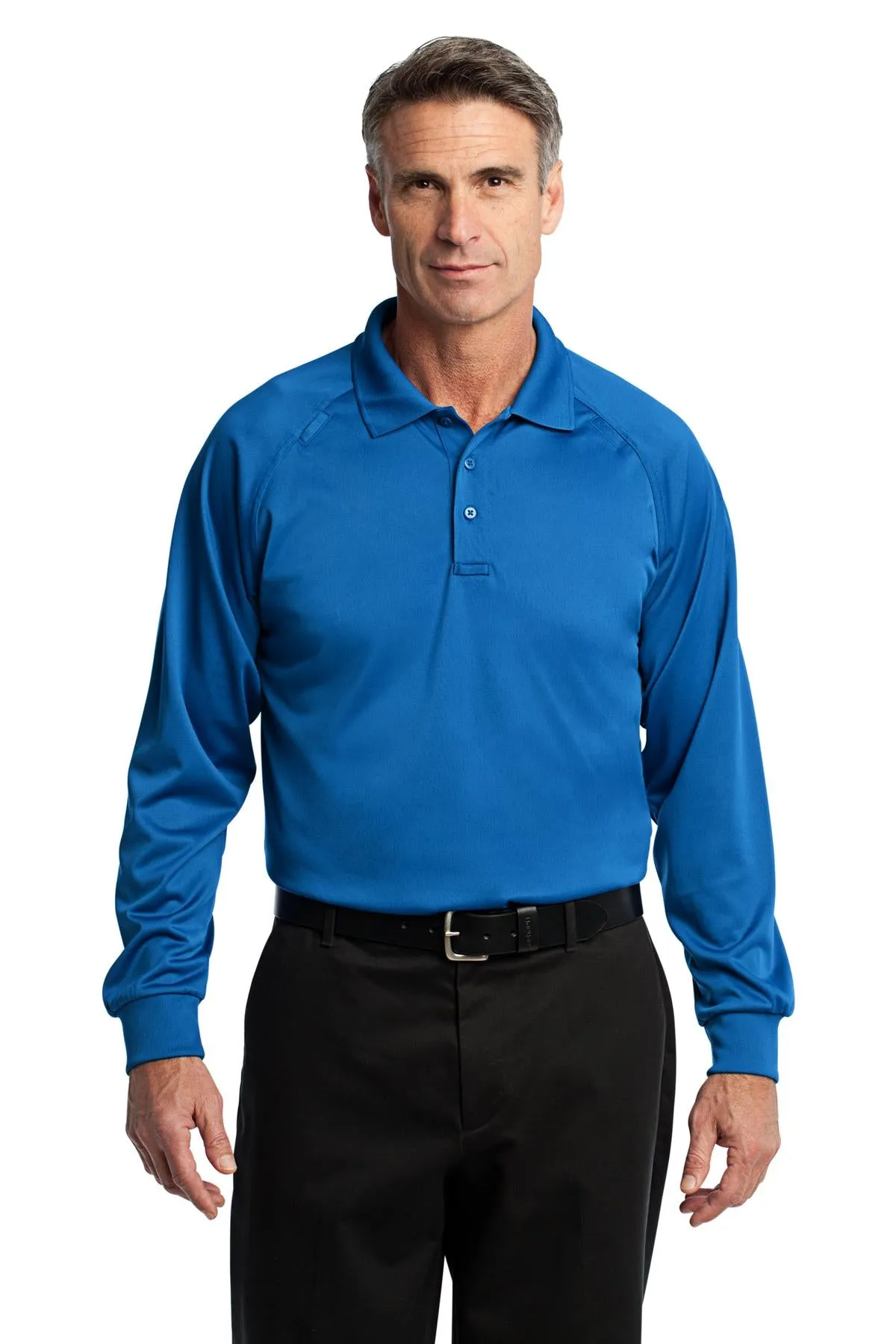 CornerStone® - Select Long Sleeve Snag-Proof Tactical Polo. CS410LS