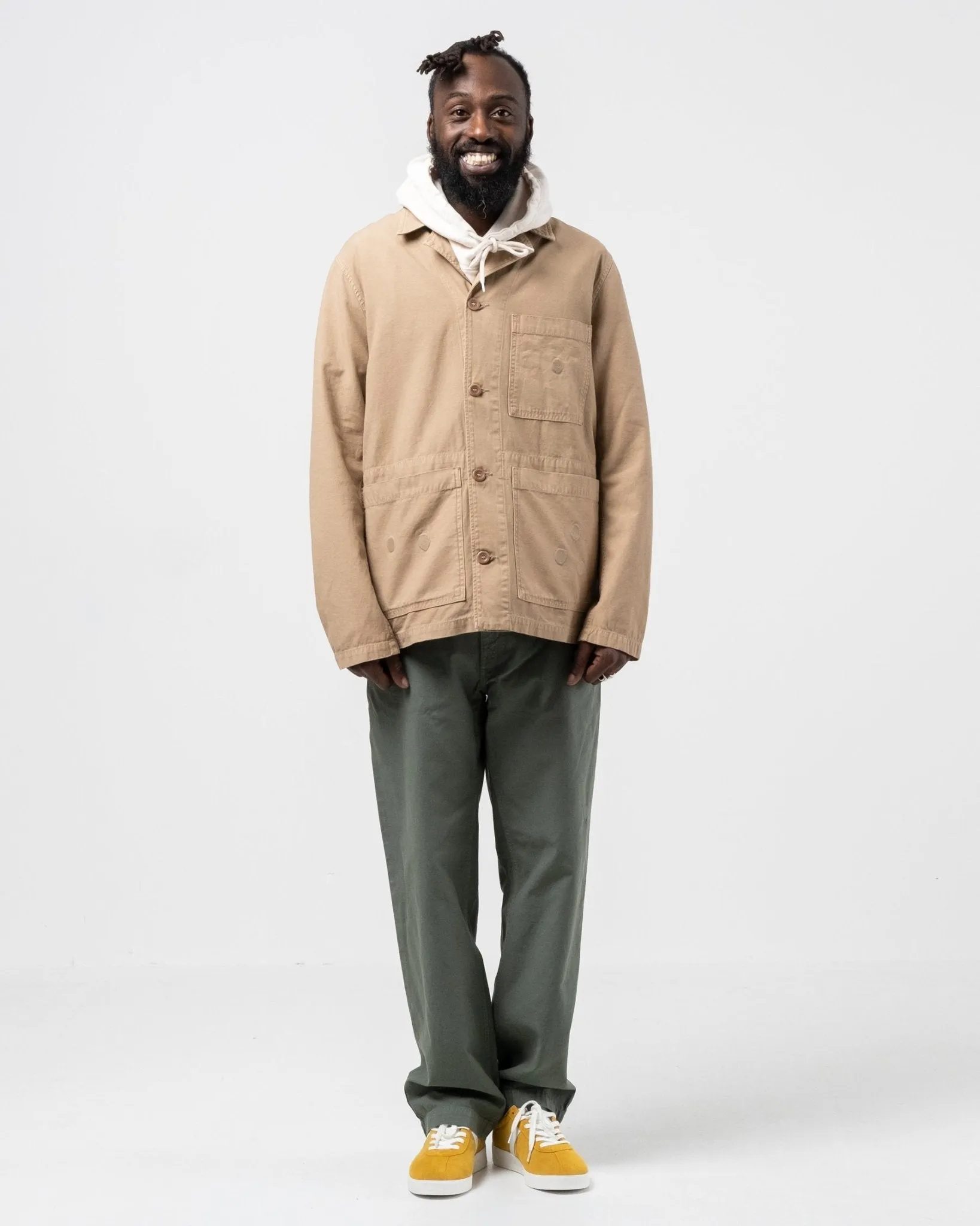 Geoff McFetridge Mads Backsatin Dark Khaki