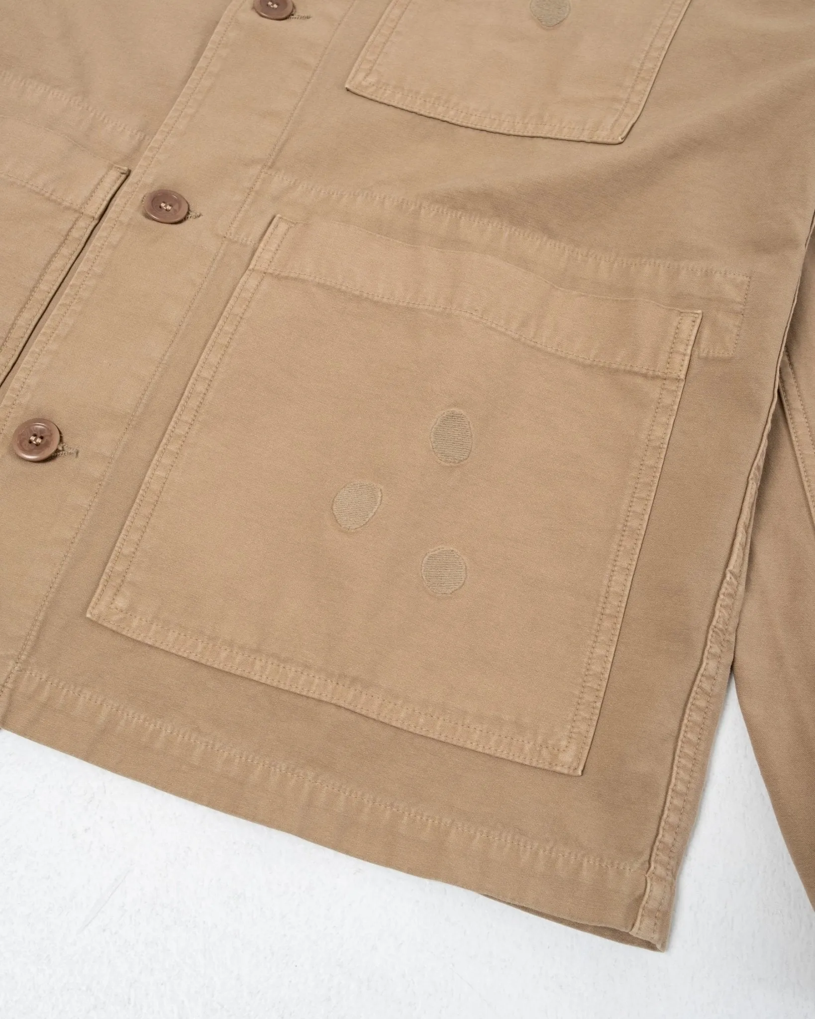 Geoff McFetridge Mads Backsatin Dark Khaki