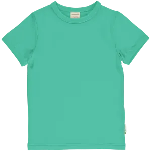 Maxomorra Green Organic Cotton Short Sleeved Top