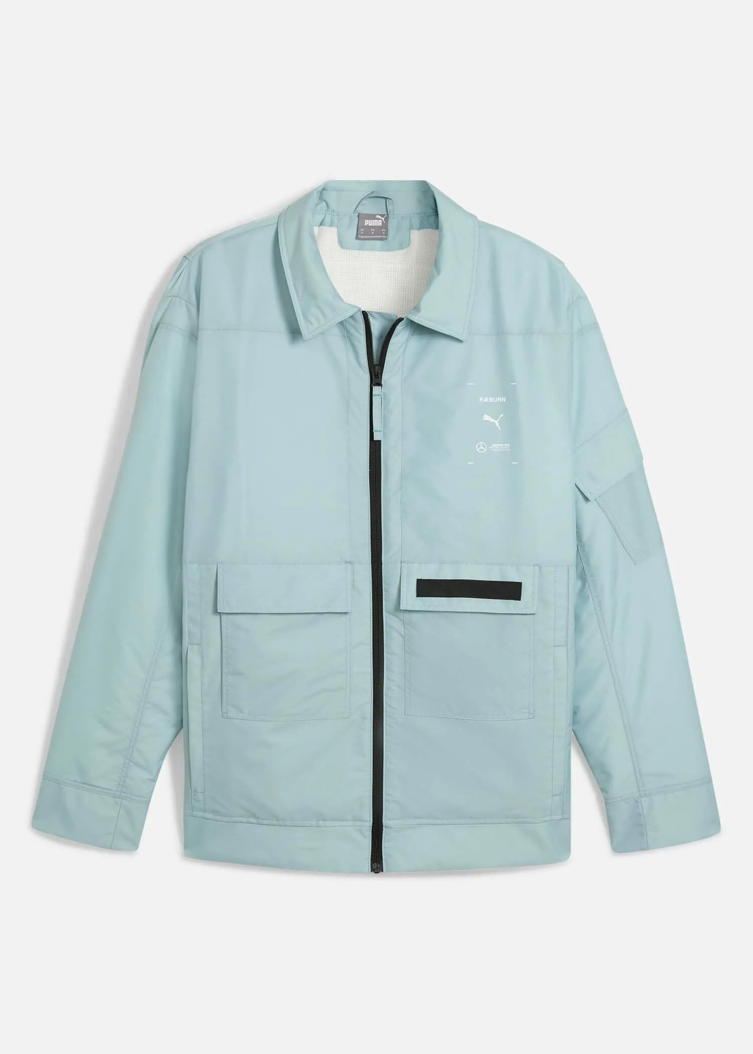 Mercedes-AMG F1 x PUMA x RÆBURN Coach Jacket Ice Flow