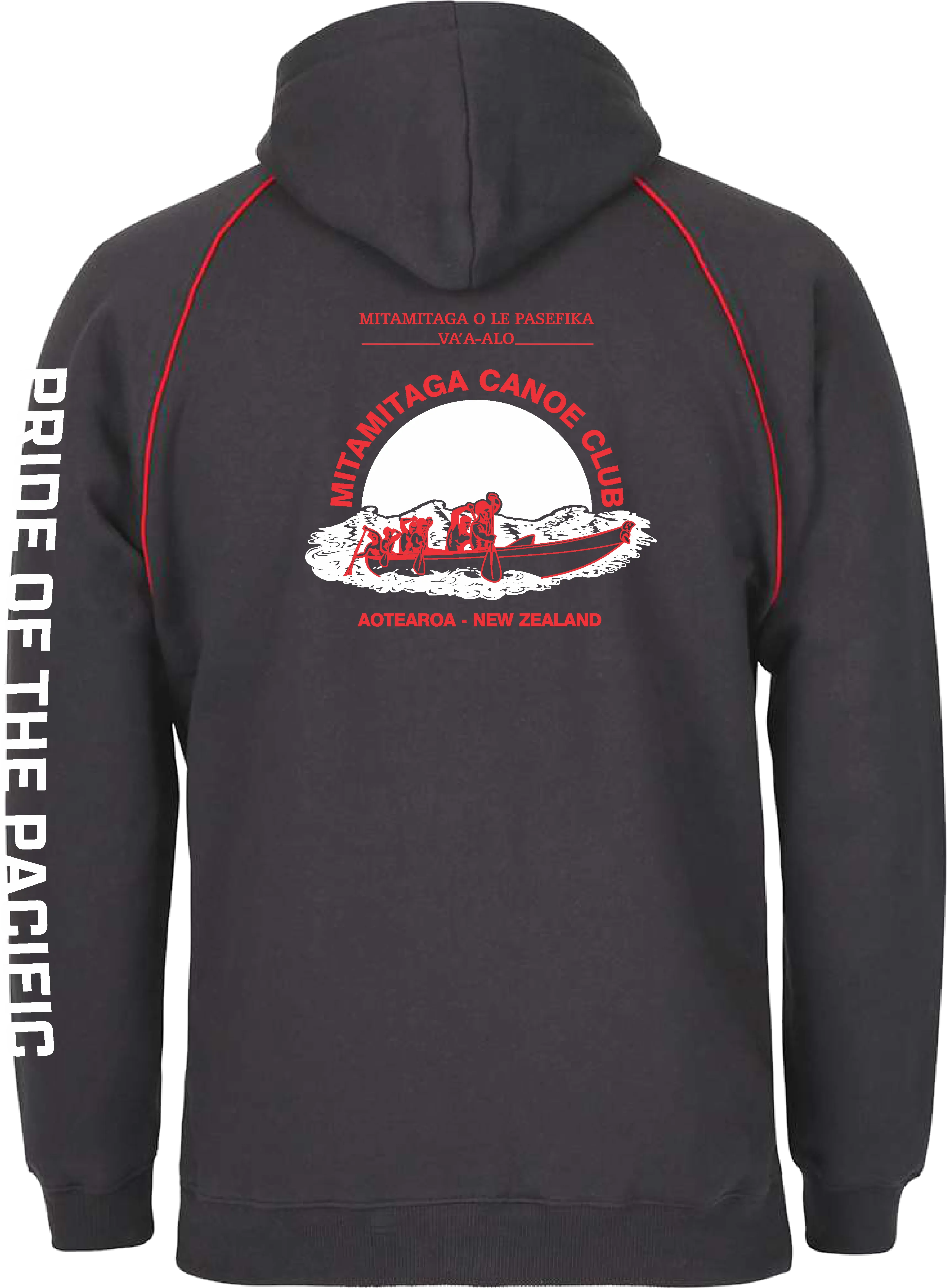 Mitamitaga Waka Ama Contrast Hoodie