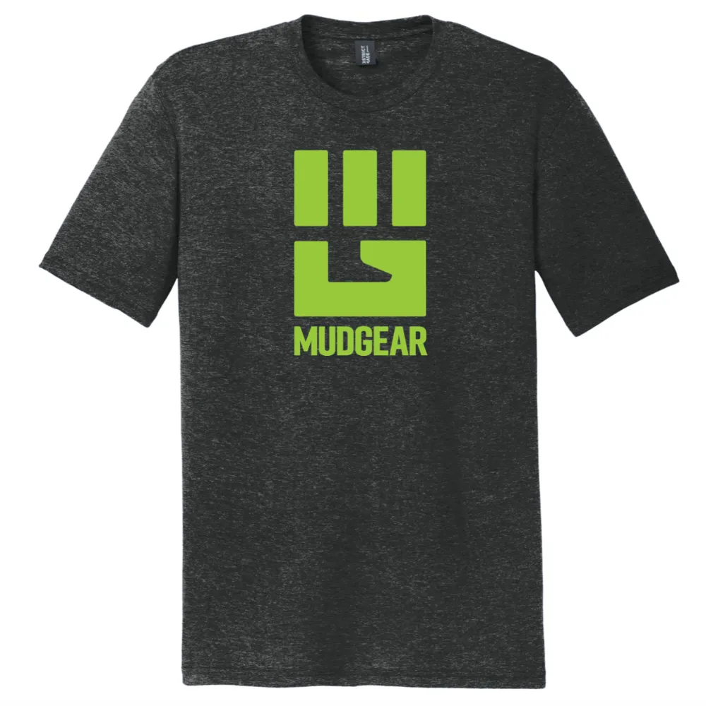 MudGear Tri-Blend Fist Logo Tee - Lime Green (Made to Order DTF)