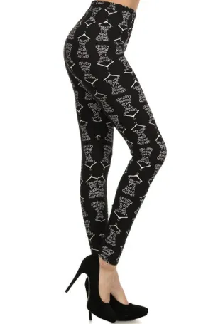 NU Death to Boredom Print Leggings