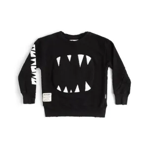 NUNUNU Fuzzy Roar Sweatshirt