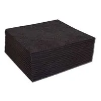 PolyPro Performance Black Cutaway Backing 7.5" x 7.5" Squares (250/pack)