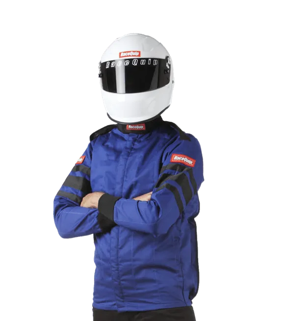 RaceQuip Multi Layer Fire Suit Jacket - Blue - XL - 121026