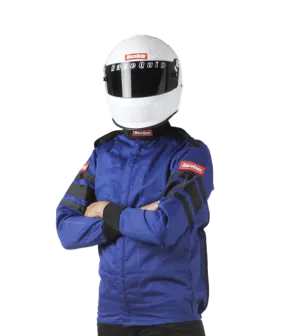 RaceQuip Multi Layer Fire Suit Jacket - Blue - XL - 121026