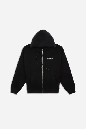 SOLAR FLEECE ZIP HOODY BLACK