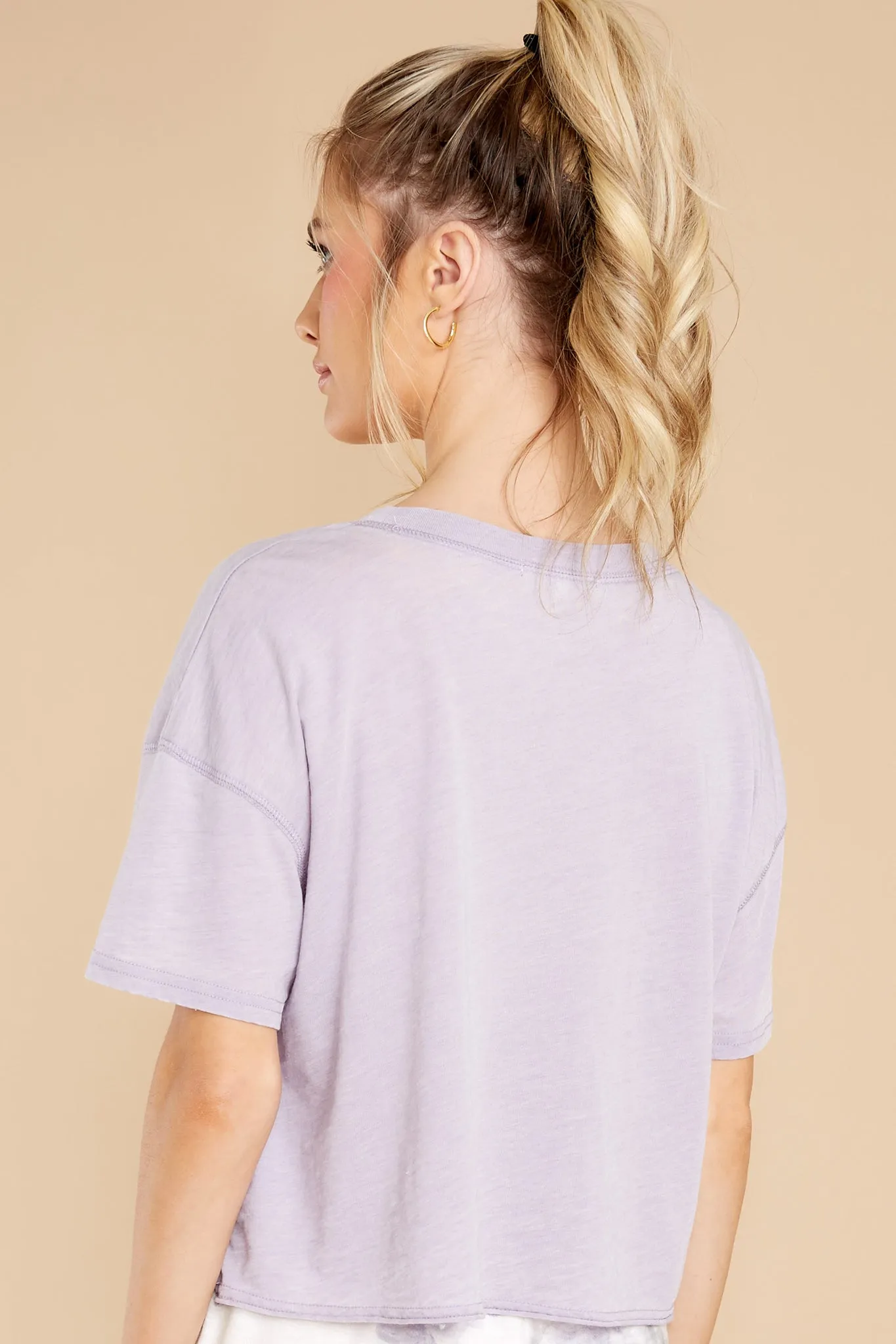 Vintage Lavender Ash Sleep Tee