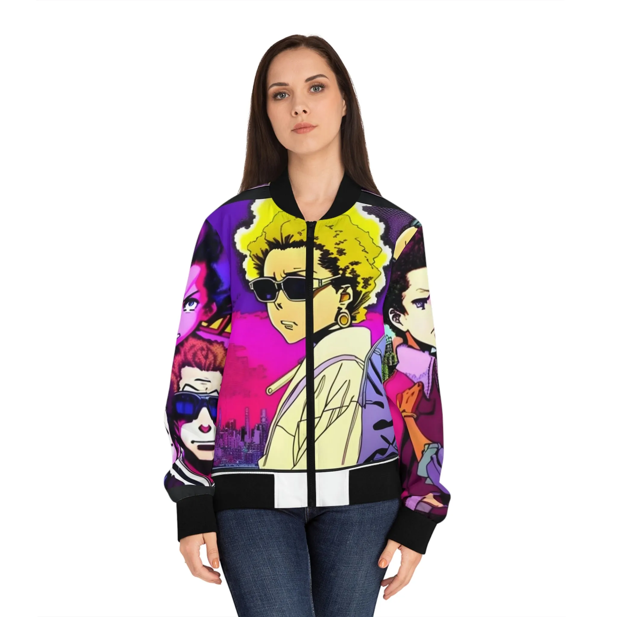 Women's Bomber Jacket (AOP)